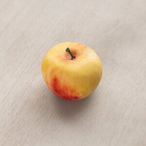 Vintage Alabaster Stone Apple Fruit Figurine